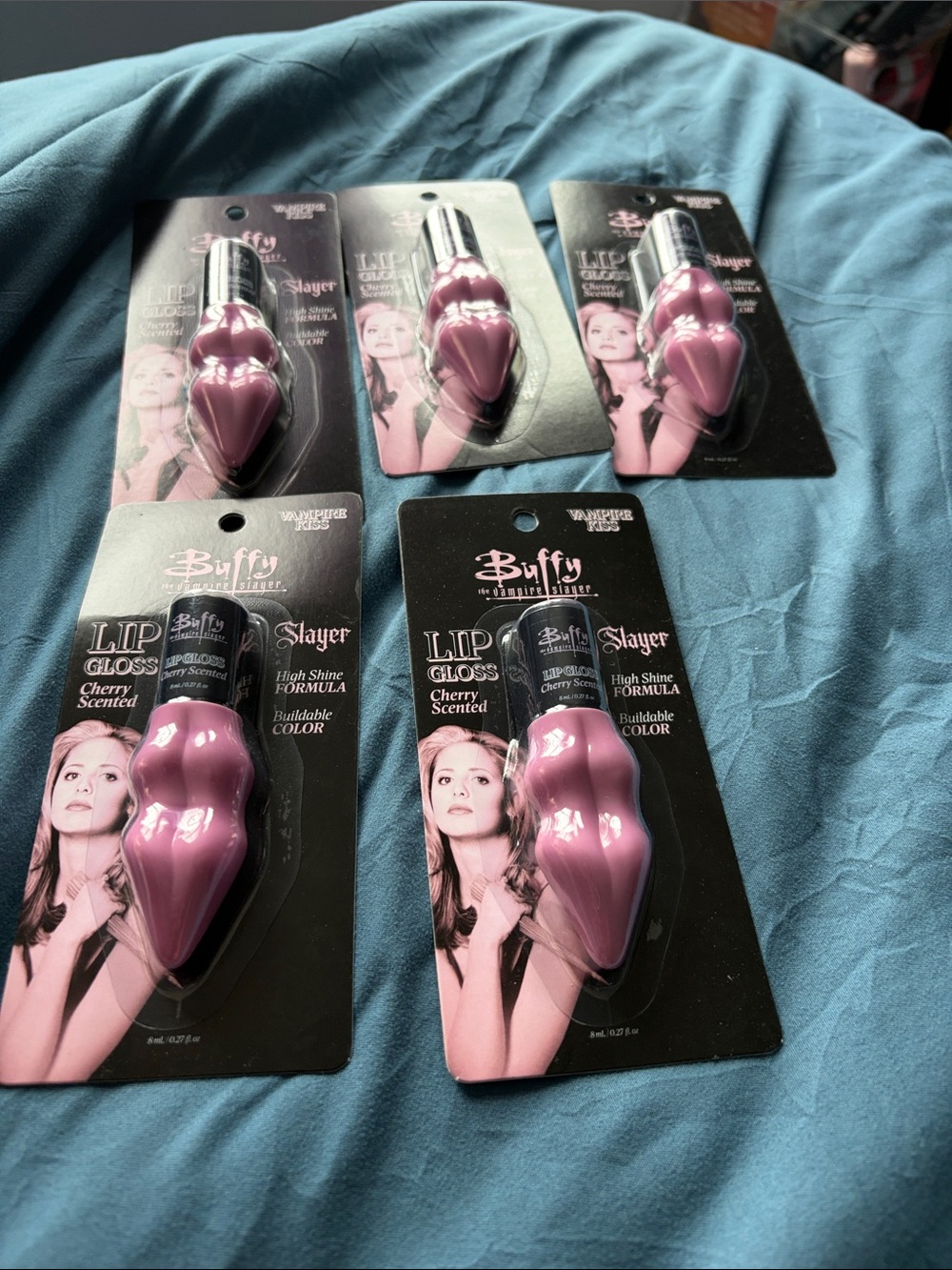 Buffy the Vampire Slayer Cherry Scented Lip Gloss - Pink